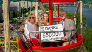 V.l.: Manuela Damm, Theresa Gillhofer, Martin Hajart.
