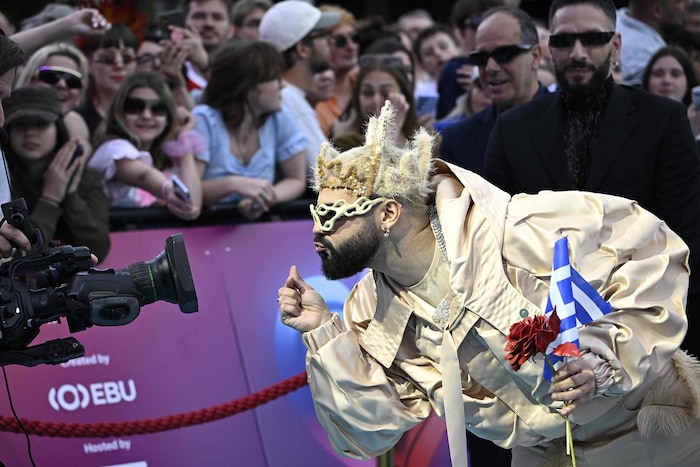 Akylas aus Griechenland konnte mit Krone und Charme die Fans in Wien von sich einnehmen.