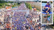 Beim Flagship Run des Wings for Life World Run in Wien starteten vor Schloss Schönbrunn 13.500 ...