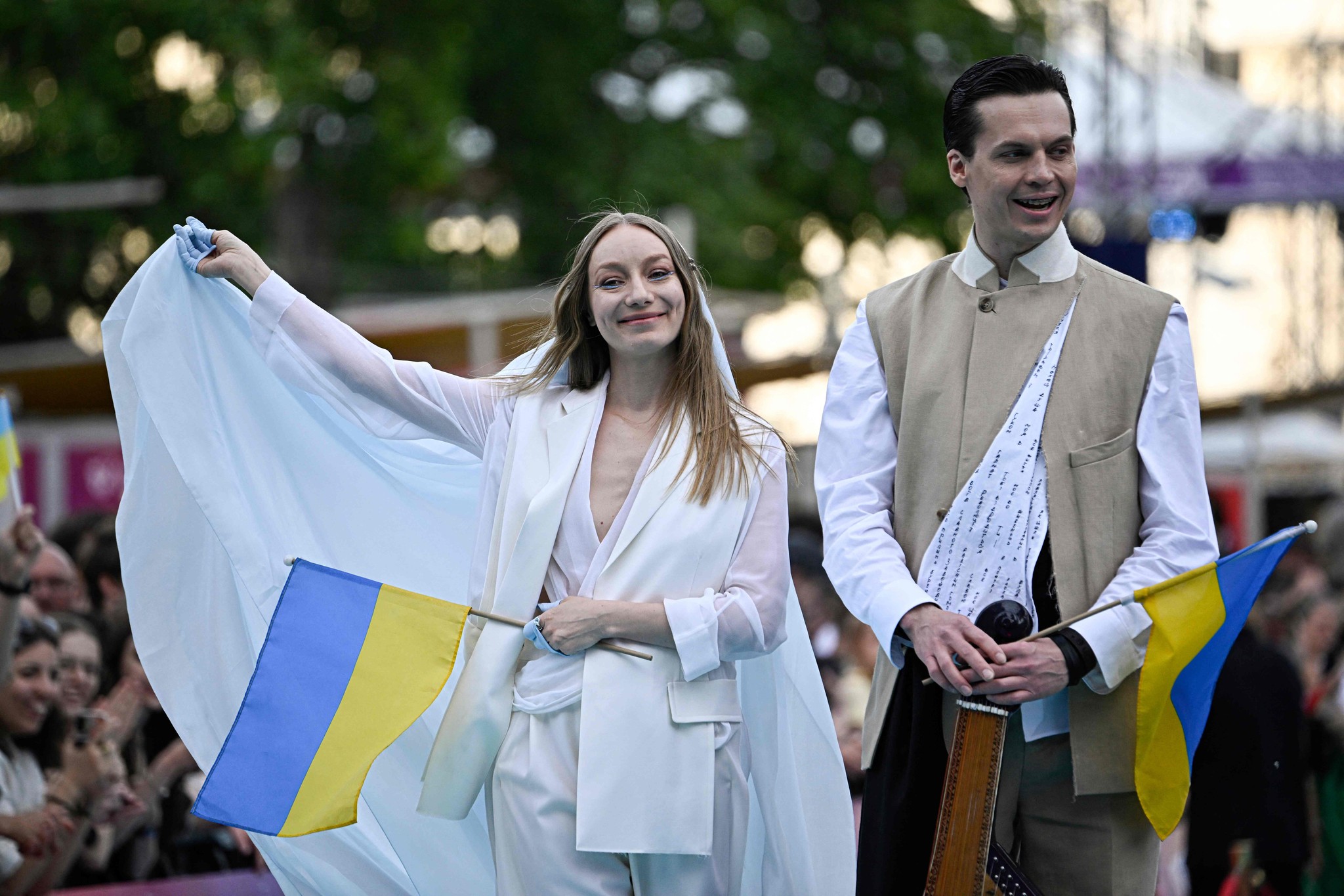 Leleka tritt heuer für die Ukraine an.