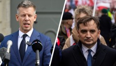 Ungarns neuer Premier heißt Péter Magyar (li.), unteer ihm durfte sich Zbigniew Ziobro keinen ...