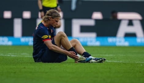 Maurits Kjaergaard und Co. verloren beim LASK mit 1:2. 