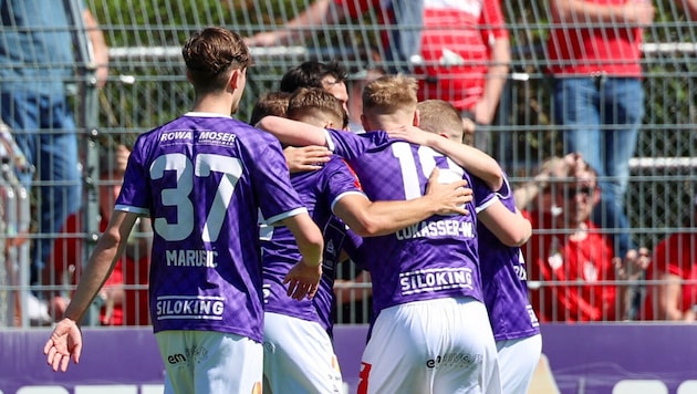 Austria Salzburg präsentierte sich als Einheit.