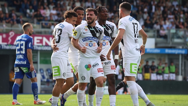 Kiteishvili und Co. jubelten, Sonntag gibt‘s ein Finale gegen Rapid.