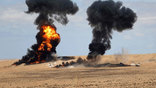 Fast 5000 Militärangehörige nahmen an dem Manöver in Marokko teil.