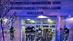 In der Nacht auf Montag brannte es im Gymnasium Hallein.