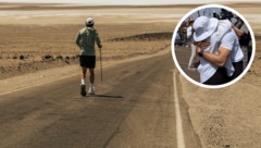Er hat es geschafft! Nach 604,5 Kilometern ist Arda im Ziel.