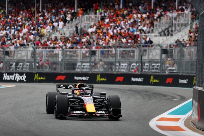 In Miami wurde Verstappen Fünfter.