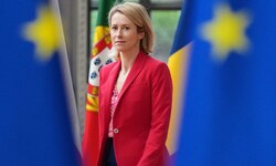 Die EU-Außenbeauftragte Kaja Kallas lehnt den deutschen Altkanzler Gerhard Schröder als ...