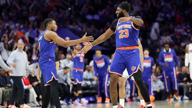 Die Knicks zogen mühelos ins Conference-Finale ein.