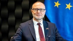 Der lettische Verteidigungsminister Andris Spruds