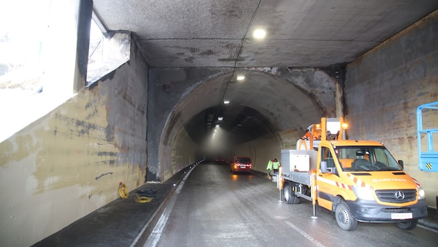 Wegen der Sanierung des Brentenbergtunnels ist eine neuerliche Komplettsperre nötig.