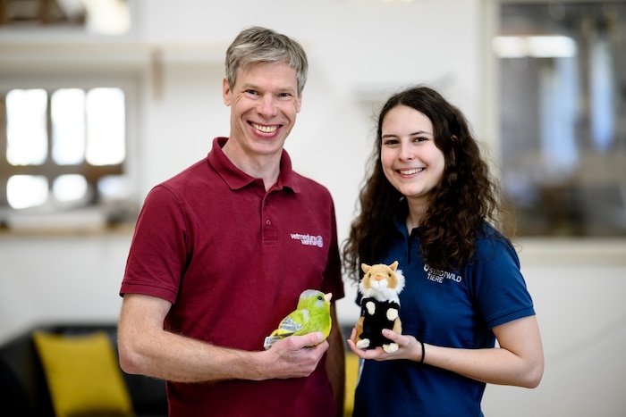 Das Forschungsteam rund um Dr. Richard Zink und Fabienne Selinger (Veterinärmedizinische ...