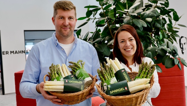 Charmante Spargel-Botschafter: Claudia Tscherner und Joachim Reicher produzieren die ...