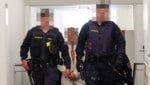 Der Angeklagte kam auch zum Prozessfinale am Montag im hellen Anzug samt Krawatte.