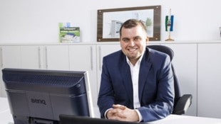 Christoph Gallner wurde mit 27 Jahren zum Bürgermeister von Niederneukirchen angelobt. 