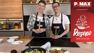 Heute beim Rezept der Woche: Spargelsalat alla Virginia Ernst und Frittata alla Peter.