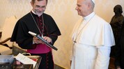 Josef Grünwidl bei Papst Leo XIV. im Vatikan