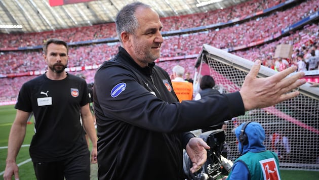 Frank Schmidt kämpft mit Heidenheim um die Relegation.