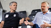 Didi Hamann (r.) rät Kühbauer (l.) zu einem Wechsel nach Frankfurt.