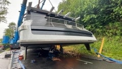 Letzte Vorbereitungen am Ufer