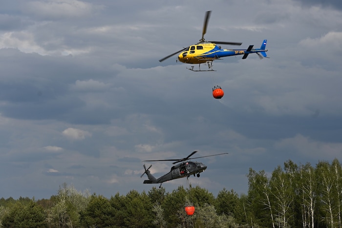 Bei einem Waldbrand in Polen starb vergangene Woche ein Pilot eines Löschflugzeuges.