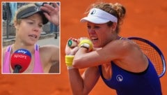 Mit ihrer Wutrede sorgt Laura Siegemund für Aufsehen in Rom.