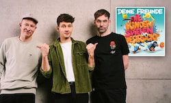 Florian Sump, Lukas Nimscheck und Markus Pauli sind Deine Freunde (v.l.n.r.). 