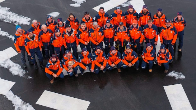 Das Team der Bergrettung Ortsstelle Krimml besteht aus erfahrenen Bergsteiger-Legenden sowie ...