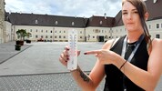 Der St. Pöltner Domplatz wird im Sommer zur Hitzeinsel, warnt Greenpeace. Die Stadt verweist auf ...