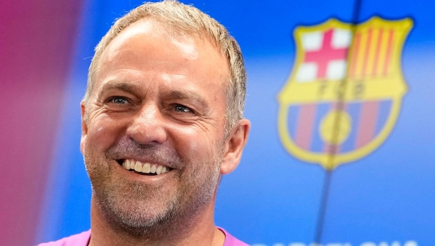 Barca-Coach Hansi Flick