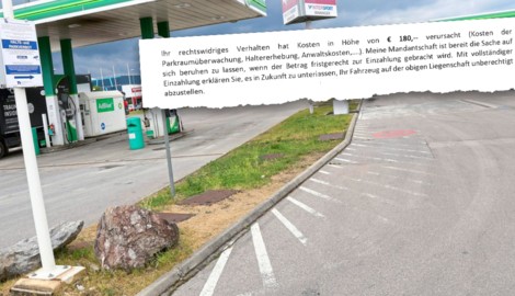 Abstellen ist maximal 15 Minuten erlaubt. Sperrflächen sind keine Ausnahme – die ...
