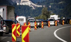Es staute bis Werfen zurück.