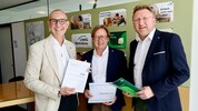 ÖWG-Vorstand (v. l.): Christian Krainer, Andreas Pötsch und Hans Schaffer
