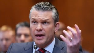 US-Verteidigungsminister Pete Hegseth widerspricht Spekulationen über aufgezehrte Munitions- und ...