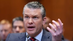 US-Verteidigungsminister Pete Hegseth widerspricht Spekulationen über aufgezehrte Munitions- und ...