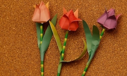 Drei selbst gebastelte Rosen finden sich als Dekoration im SOS-Kinderdorf. Drei Opfer listet die ...