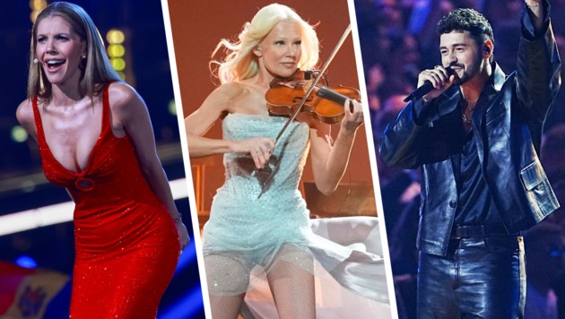 Beim ersten Halbfinale des Song Contest in Wien gab es jede Menge Highlights und Hingucker. Und ...