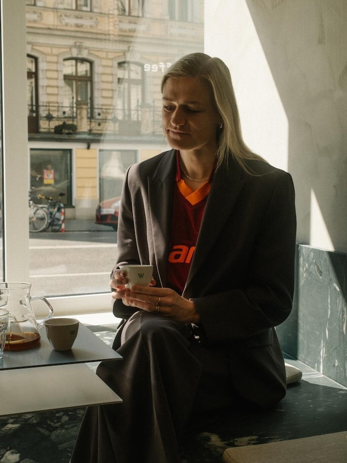 Wenninger liebt den Kaffeegenuss, hat selbst eine tolle Maschine daheim.