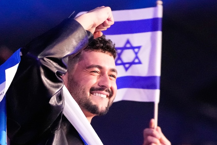 Noam Bettan durfte sich am Ende des ersten Halbfinales über ein Finalticket freuen. Die Person, ...