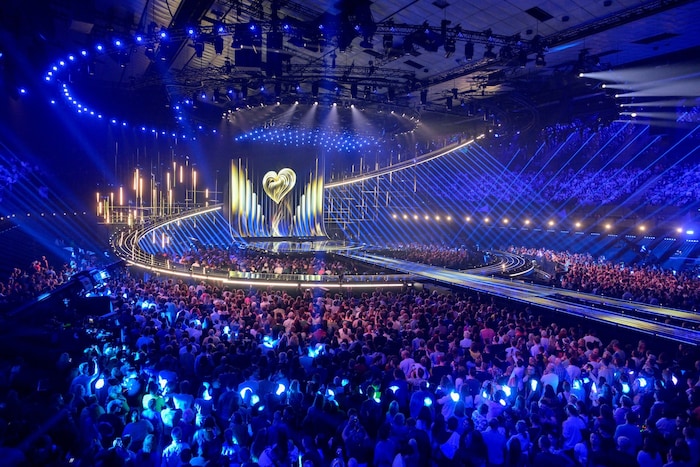 Die ESC-Bühne beeindruckt