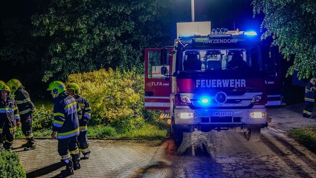 Einsatz für die Feuerwehren Hatzendorf, Johnsdorf/Brunn und Weinberg