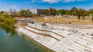 Der Volksgarten Neu wird die Lebensqualität der Stadt Wels positiv beeinflussen.