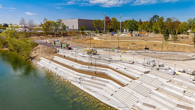Der Volksgarten Neu wird die Lebensqualität der Stadt Wels positiv beeinflussen.