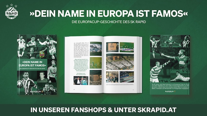 Dein Name in Europa ist famos – Die Europacupgeschichte des SK Rapid