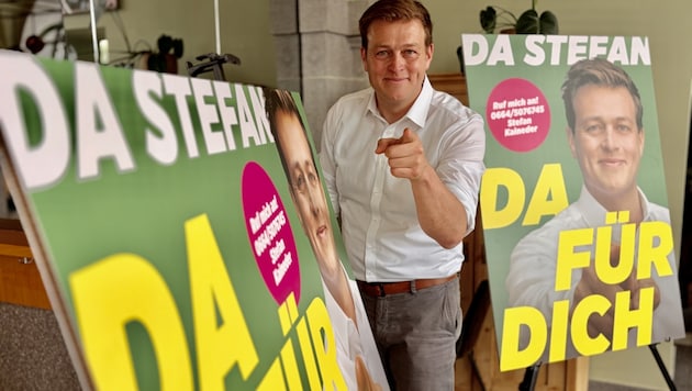 Der grüne Landesrat startet eine außergewöhnliche Kampagne.