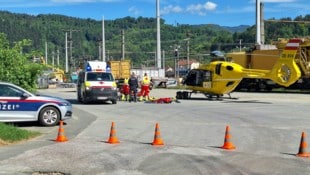 Dramatischer Arbeitsunfall in Kapfenberg