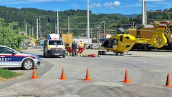 Dramatischer Arbeitsunfall in Kapfenberg