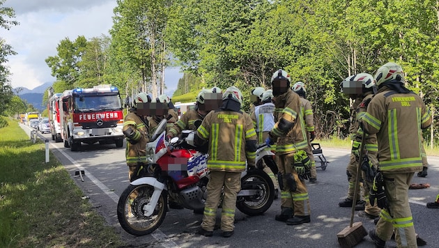 Zahlreiche Einsatzkräfte standen im Einsatz.