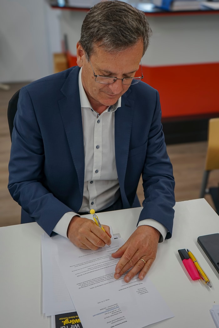 Vizebürgermeister Roland Ponholzer unterschrieb am Mittwoch seinen Mandatsverzicht.